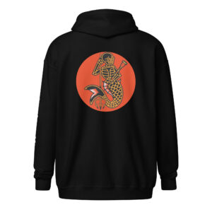 Audiostrobelight Embers 757 Mermaid Zip-Up Hoodie