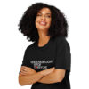 Audiostrobelight is for EVERYONE Unisex organic ribbed neck t-shirt - Image 16