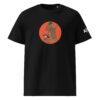 Embers 757 Mermaid Black ribbed neck t-shirt - Image 4