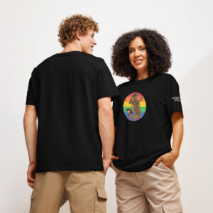 Audiostrobelight is for EVERYONE 757 Mermaid Unisex organic ribbed neck t-shirt