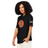 Embers 757 Mermaid Black ribbed neck t-shirt - Image 6
