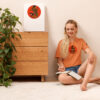 Audiostrobelight 757 Mermaid Shirtsleeve Tee on Burnt Orange - Image 5
