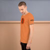 Audiostrobelight 757 Mermaid Shirtsleeve Tee on Burnt Orange - Image 4