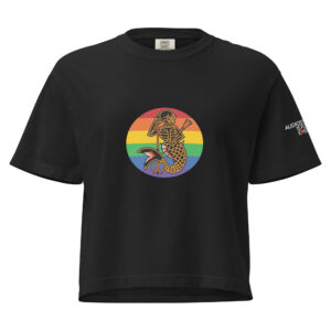 757 Mermaid ASL is for EVERYONE Women’s heavyweight boxy tee