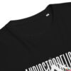 'Enough' (Unreleased Artwork V.2) organic ribbed neck t-shirt - Image 4
