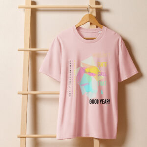 'Wouldn't Quite Call That a Good Year' (Unreleased Artwork) organic ribbed neck t-shirt