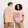 'Enough' (Unreleased Artwork) organic ribbed neck t-shirt - Image 12