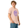 'Enough' (Unreleased Artwork) organic ribbed neck t-shirt - Image 4
