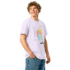 'Wouldn't Quite Call That a Good Year' (Unreleased Artwork) organic ribbed neck t-shirt - Image 5