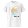 'Wouldn't Quite Call That a Good Year' (Unreleased Artwork) organic ribbed neck t-shirt - Image 7