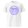 'Enough' (Unreleased Artwork) organic ribbed neck t-shirt - Image 11