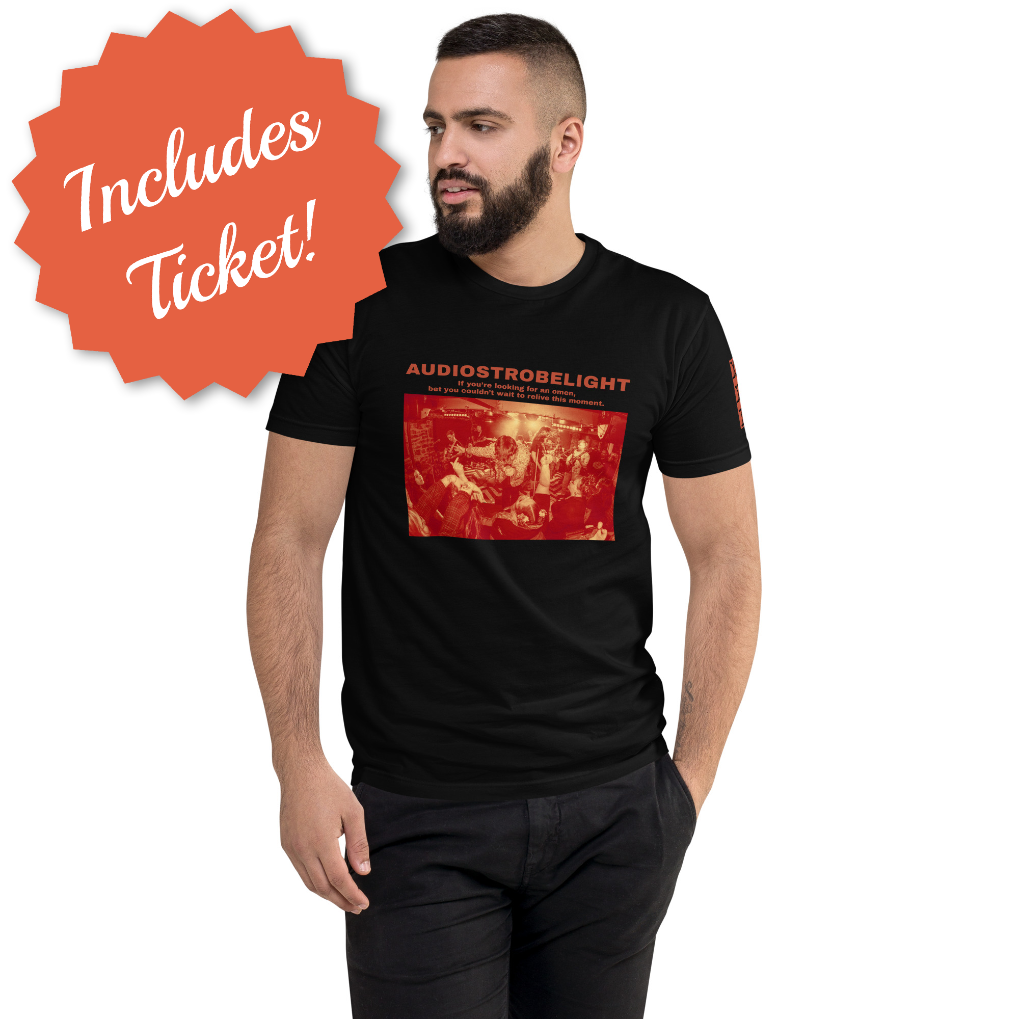 21st Birthday Show Bundle (Ticket + Omen T-shirt on Black)